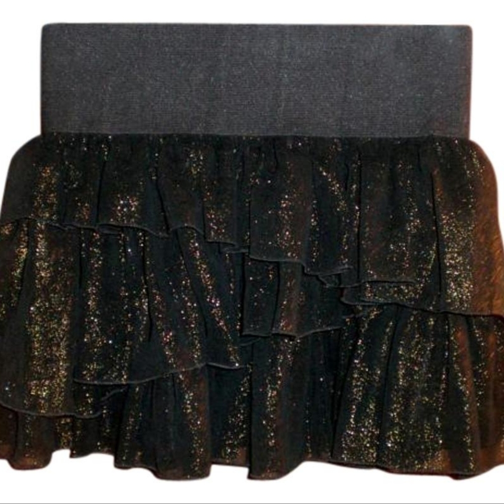 Gold and Black Skirt